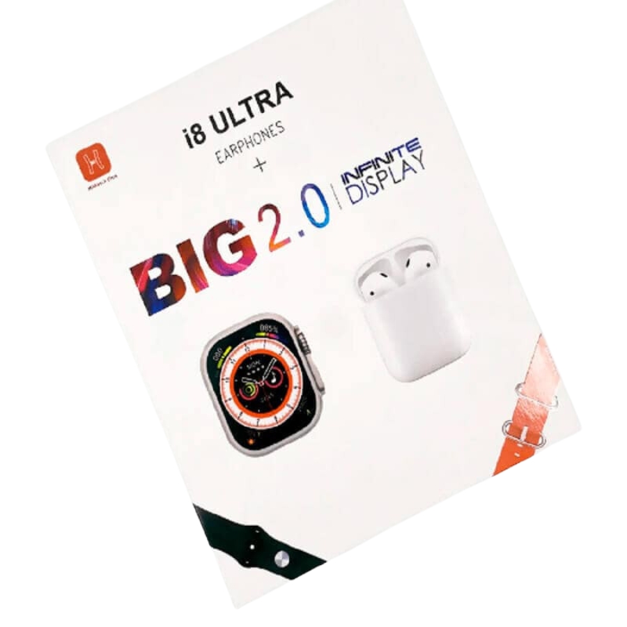 Combo: i8 (Reloj + Audifonos)